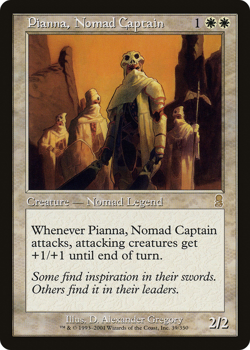 Pianna, Nomad Captain (ODY-039) [Odyssey] Foil MTG Single Wizards of the Coast