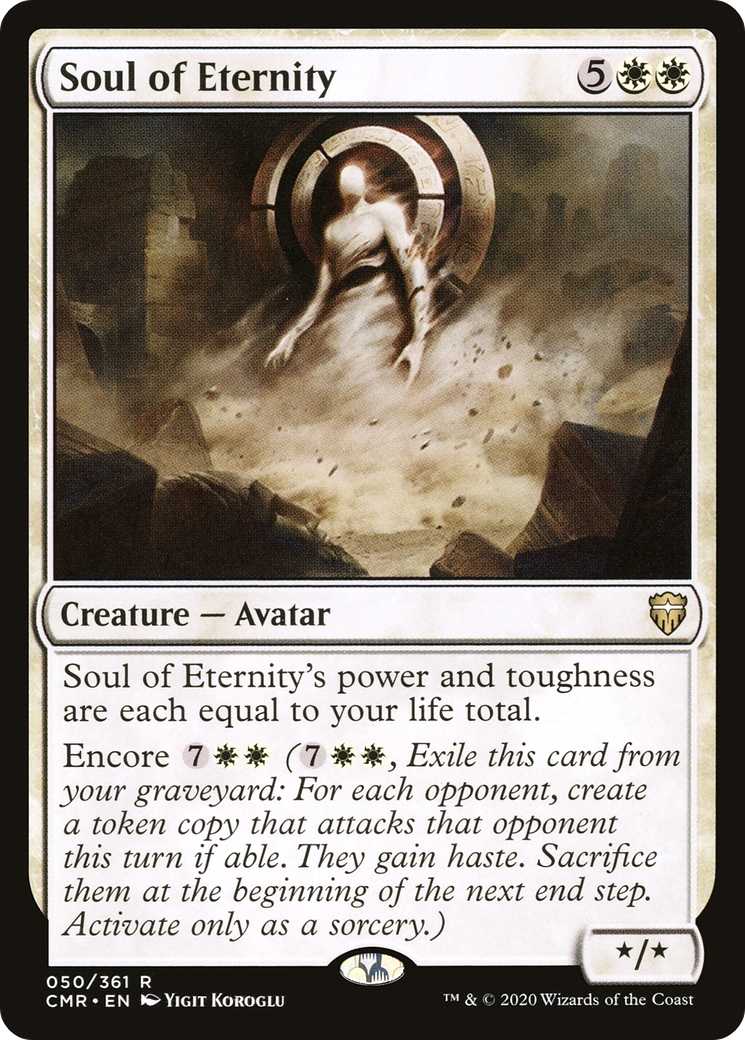 Soul of Eternity (CMR-050) [Commander Legends] MTG Single Wizards of the Coast