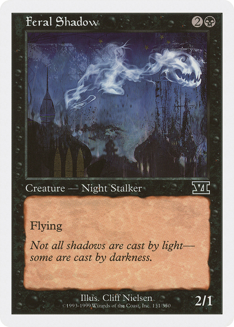 Feral Shadow (6ED-131) [Classic Sixth Edition] MTG Single Wizards of the Coast