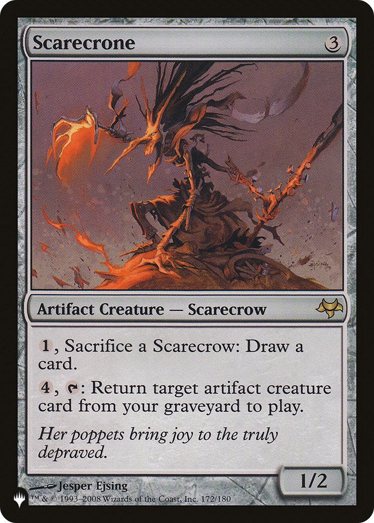 Scarecrone (LIST-EVE-172) [Mystery Booster] The List MTG Single Wizards of the Coast