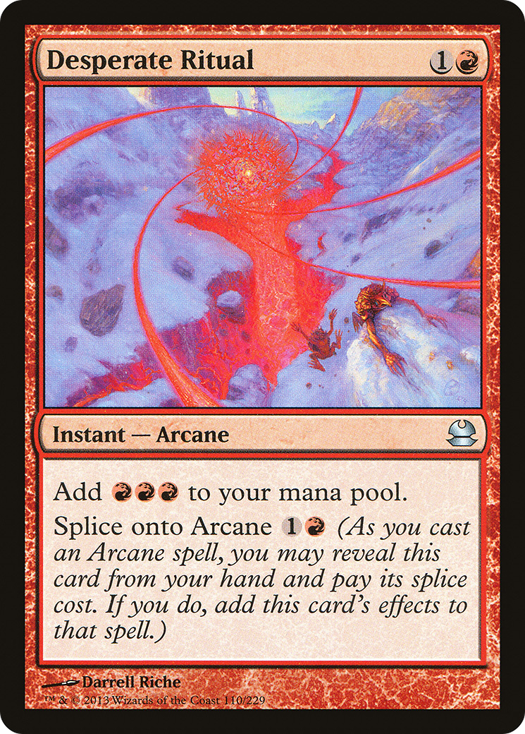 Desperate Ritual (MMA-110) [Modern Masters] MTG Single Wizards of the Coast