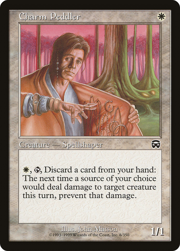 Charm Peddler (MMQ-006) [Mercadian Masques] MTG Single Wizards of the Coast