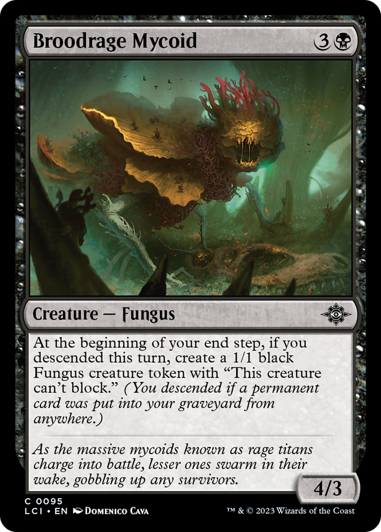 Broodrage Mycoid (LCI-095) [The Lost Caverns of Ixalan] Foil MTG Single Wizards of the Coast