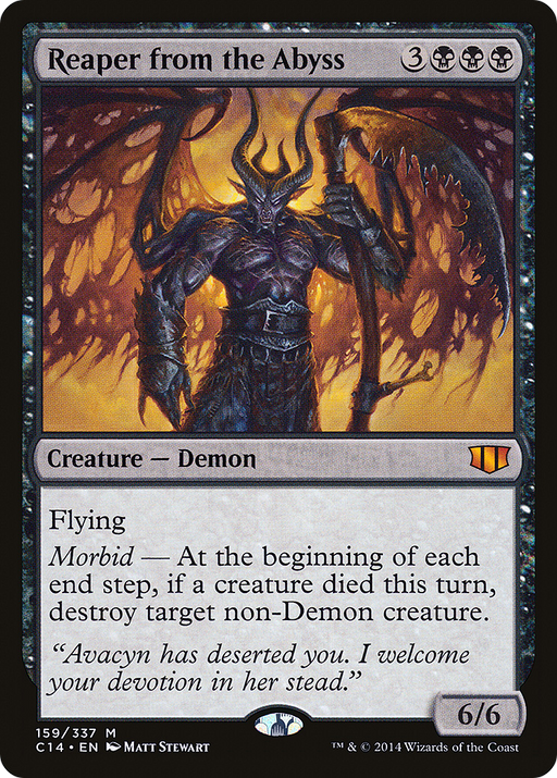 Reaper from the Abyss (C14-159) [Commander 2014] MTG Single Wizards of the Coast