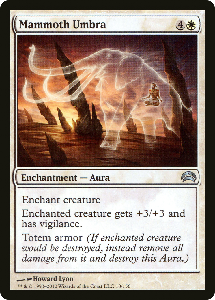 Mammoth Umbra (PC2-010) [Misc] Planechase 2012 Foil MTG Single Wizards of the Coast