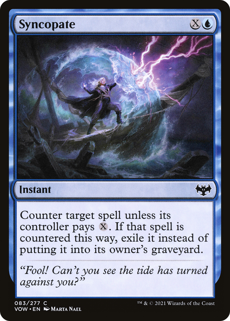 Syncopate (VOW-083) [Innistrad: Crimson Vow] MTG Single Wizards of the Coast
