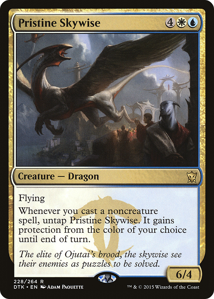 Pristine Skywise [Dragons of Tarkir] MTG Single Magic: The Gathering   