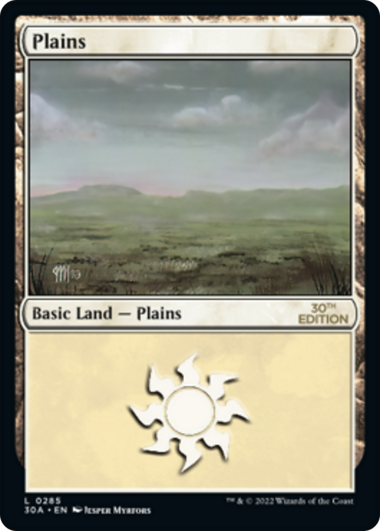 Plains (30A-285) [30th Anniversary Edition] MTG Single Wizards of the Coast