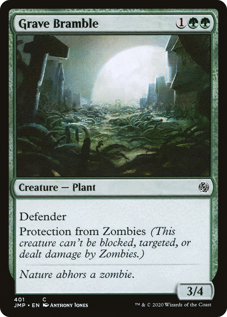 Grave Bramble (JMP-401) [Jumpstart] MTG Single Wizards of the Coast