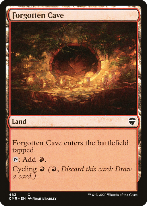Forgotten Cave (CMR-483) [Commander Legends] MTG Single Wizards of the Coast