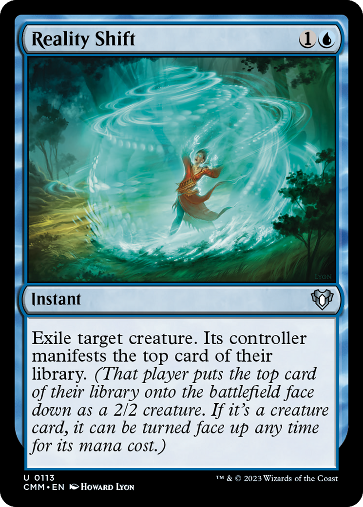 Reality Shift (CMM-113) [Commander Masters] Foil MTG Single Wizards of the Coast