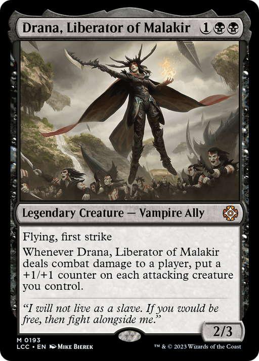 Drana, Liberator of Malakir (LCC-193) [The Lost Caverns of Ixalan Commander] MTG Single Wizards of the Coast