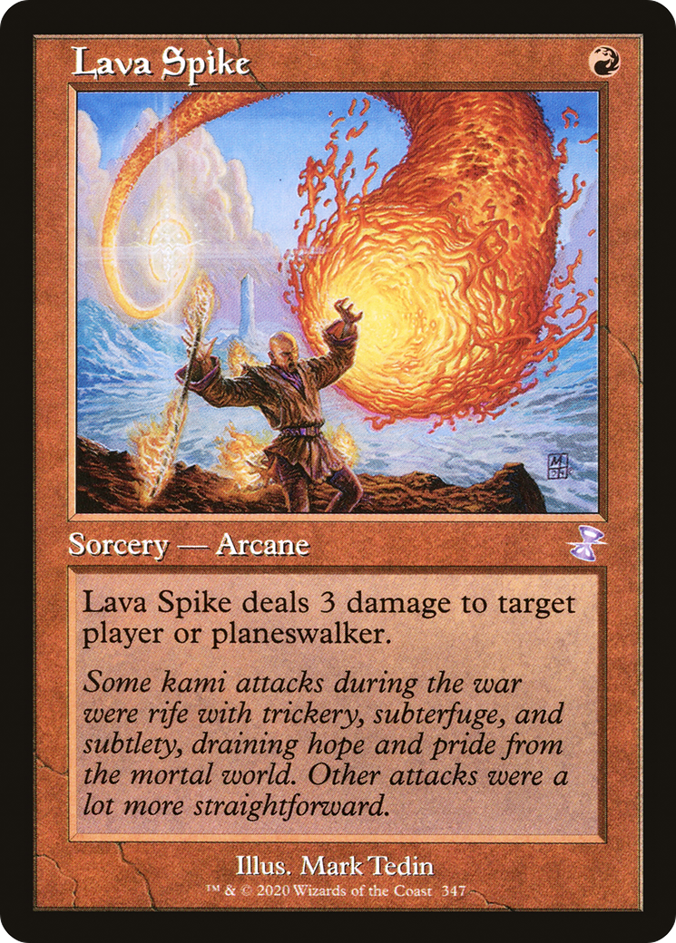 Lava Spike (TSR-347) [Time Spiral Remastered] MTG Single Wizards of the Coast