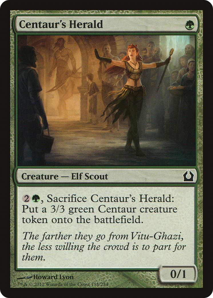 Centaur's Herald [Return to Ravnica] MTG Single Magic: The Gathering   