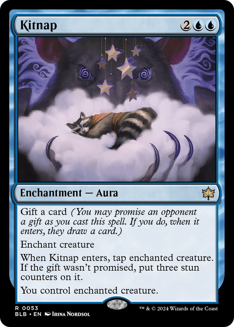 Kitnap (BLB-053) [Bloomburrow] Foil MTG Single Wizards of the Coast