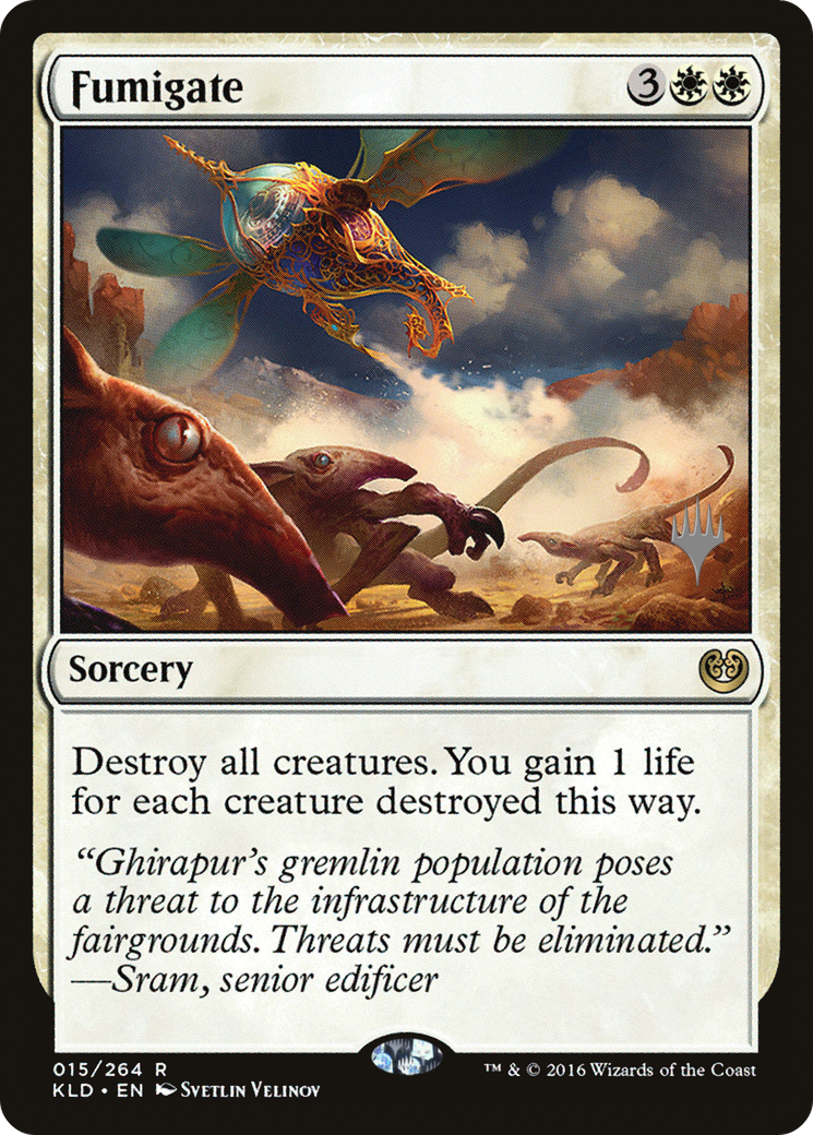 Fumigate (PPIKO-15P) [Kaladesh Promos] Foil MTG Single Wizards of the Coast