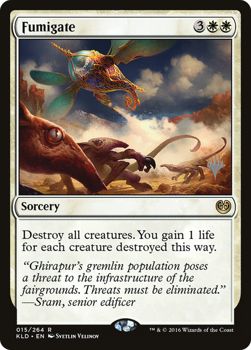Fumigate (PPIKO-15P) [Kaladesh Promos] Foil MTG Single Wizards of the Coast