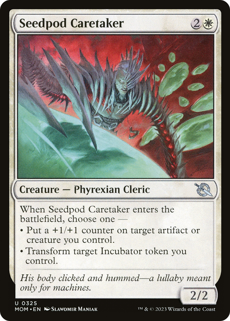 Seedpod Caretaker (MOM-325) [March of the Machine] MTG Single Wizards of the Coast