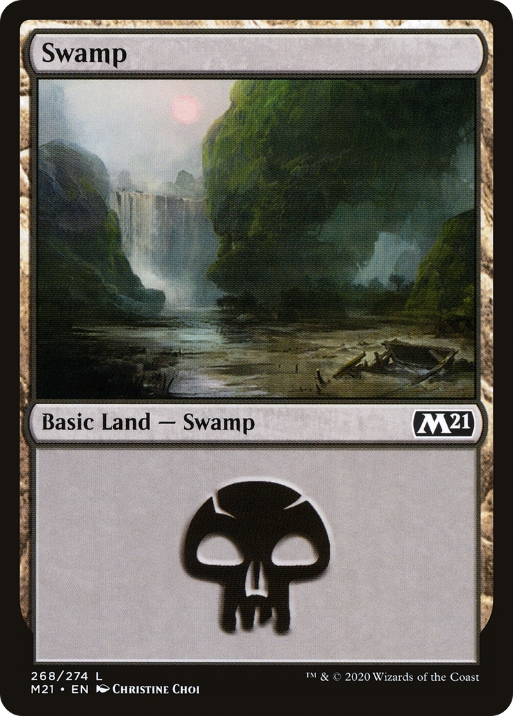 Swamp (M21-268) [Core Set 2021] MTG Single Wizards of the Coast