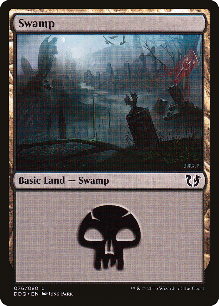 Swamp (76) [Duel Decks: Blessed vs. Cursed] MTG Single Magic: The Gathering