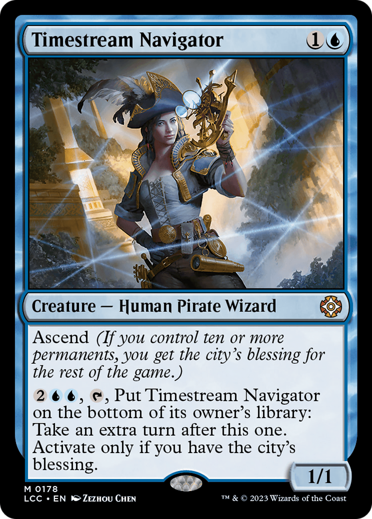 Timestream Navigator (LCC-178) [The Lost Caverns of Ixalan Commander] MTG Single Wizards of the Coast