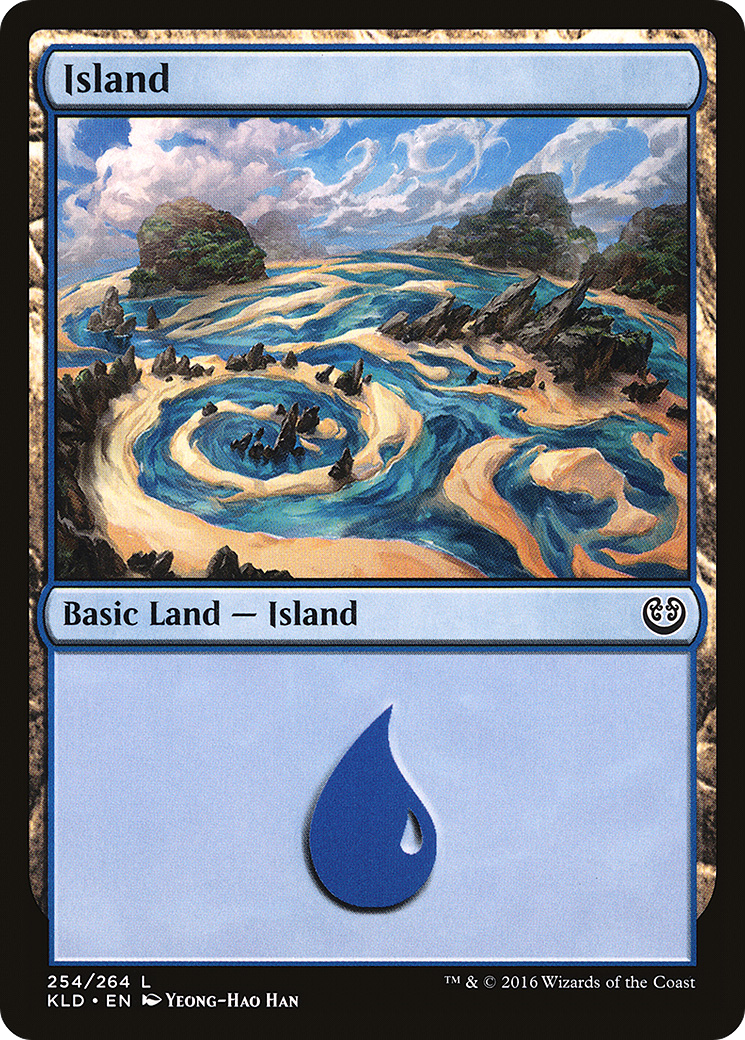 Island (254) (KLD-254) [Kaladesh] MTG Single Wizards of the Coast