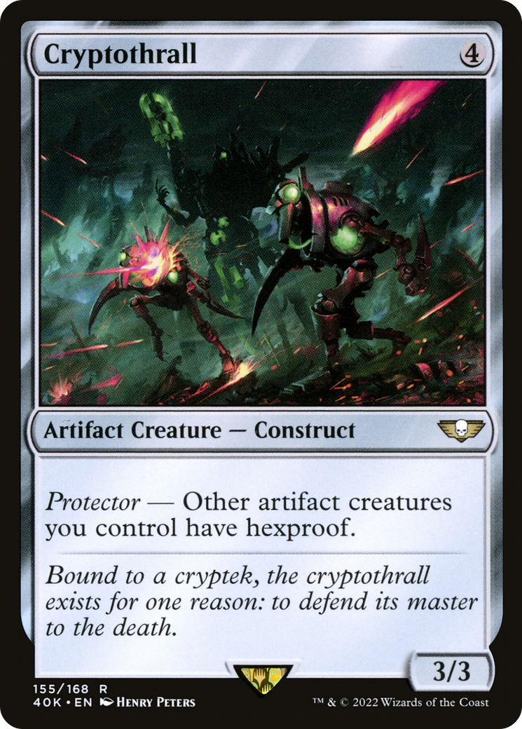 Cryptothrall (40K-155) [Warhammer 40,000 Commander] MTG Single Wizards of the Coast