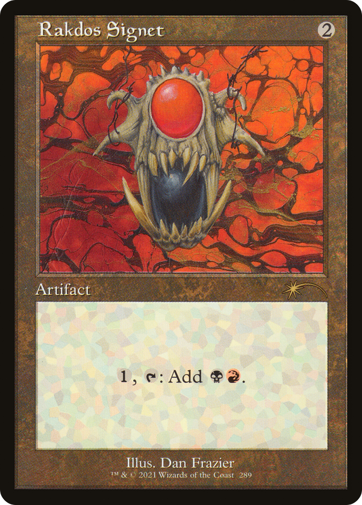 Rakdos Signet (SLD-289) [Secret Lair] Drop MTG Single Wizards of the Coast