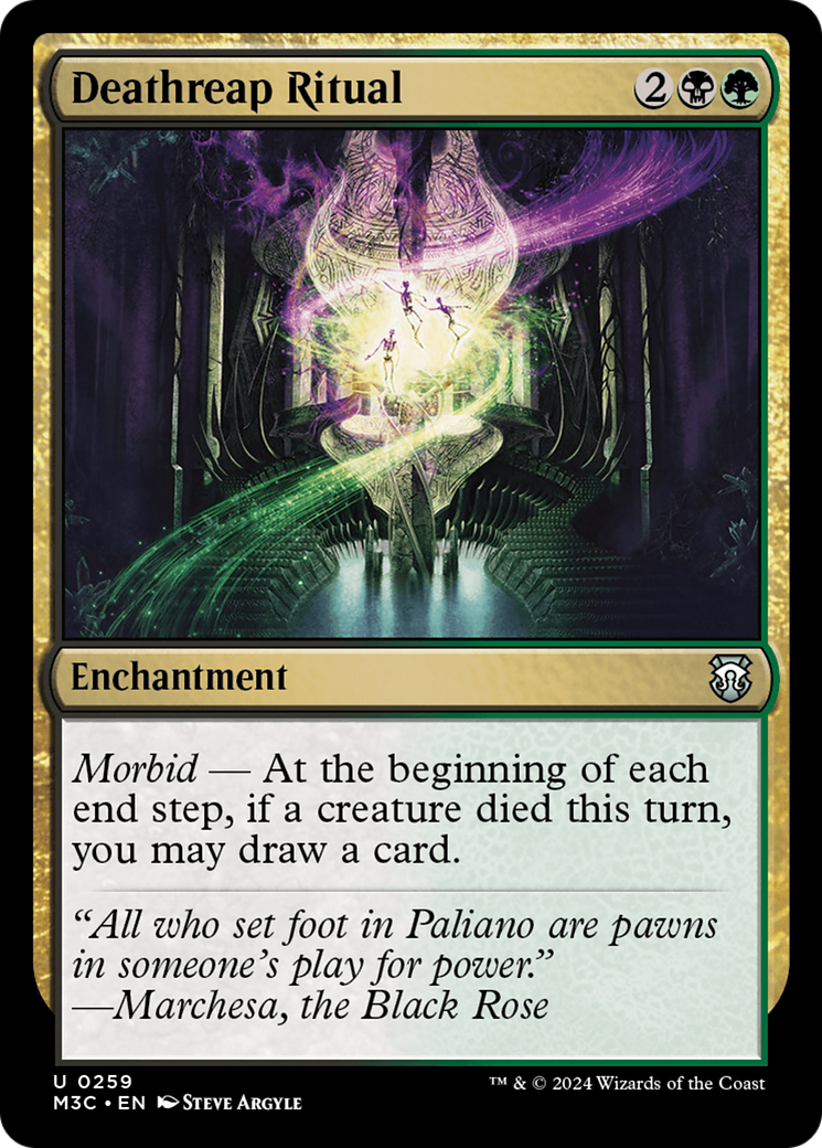 Deathreap Ritual (M3C-259) [Modern Horizons 3 Commander] MTG Single Wizards of the Coast