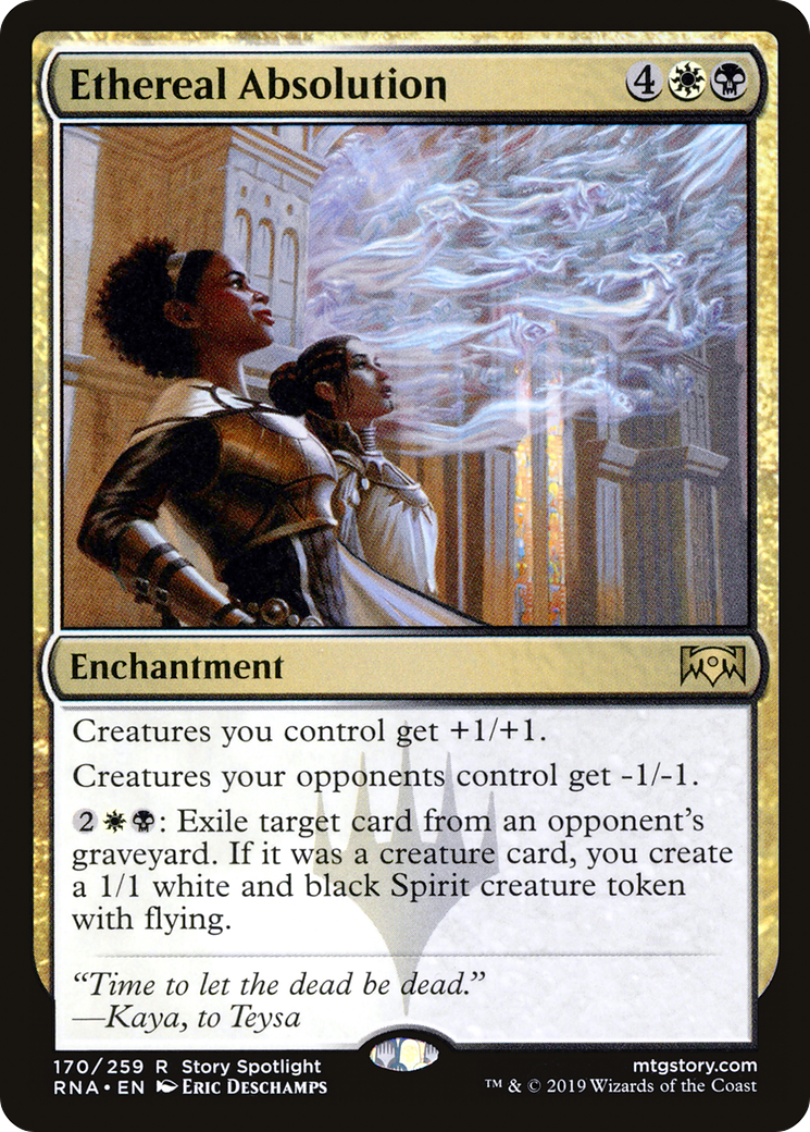 Ethereal Absolution (RNA-170) [Ravnica Allegiance] MTG Single Wizards of the Coast