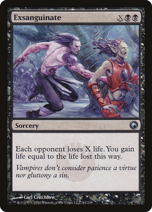 Exsanguinate (SOM-061) [Scars of Mirrodin] MTG Single Wizards of the Coast