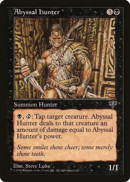 Abyssal Hunter [Mirage] MTG Single Magic: The Gathering