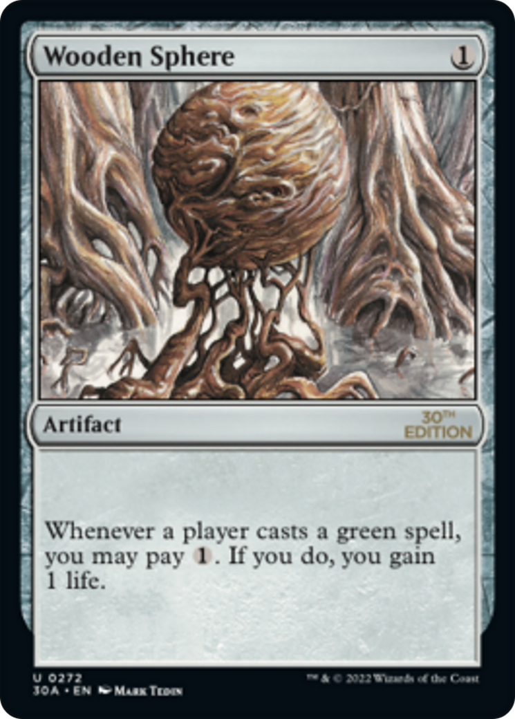 Wooden Sphere (30A-272) [30th Anniversary Edition] MTG Single Wizards of the Coast