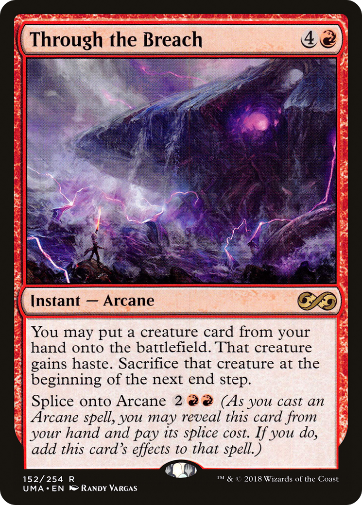 Through the Breach (UMA-152) [Ultimate Masters] Foil MTG Single Wizards of the Coast