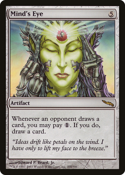 Mind's Eye (MRD-205) [Mirrodin] MTG Single Wizards of the Coast
