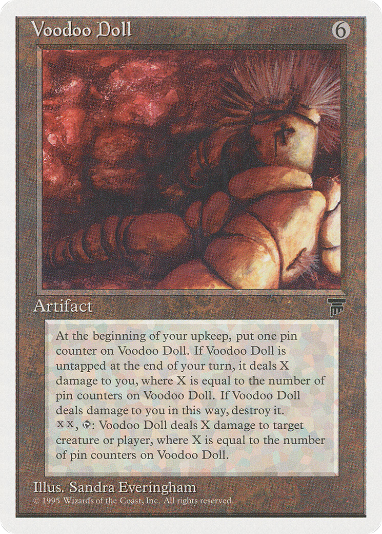 Voodoo Doll (CHR-) [Chronicles] MTG Single Wizards of the Coast