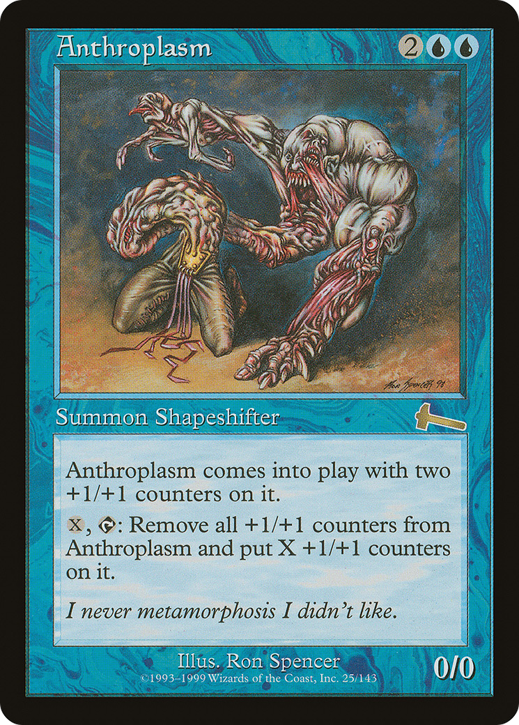 Anthroplasm (ULG-025) [Urza's Legacy] MTG Single Wizards of the Coast