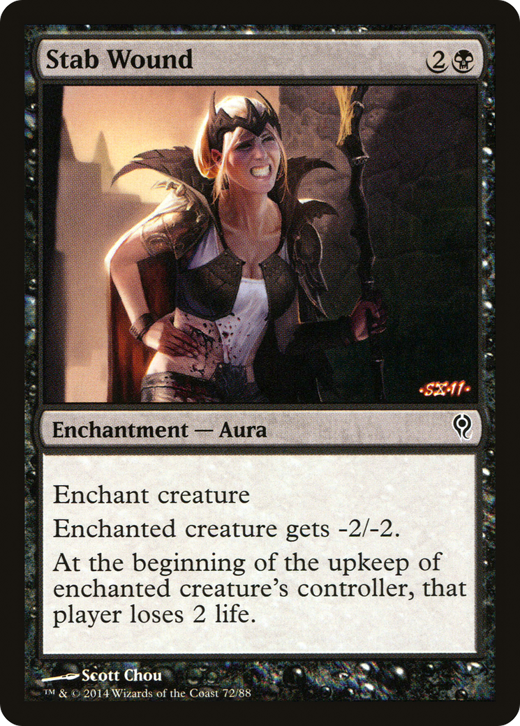 Stab Wound (DDM-072) [Misc] Duel Decks: Jace vs. Vraska MTG Single Wizards of the Coast