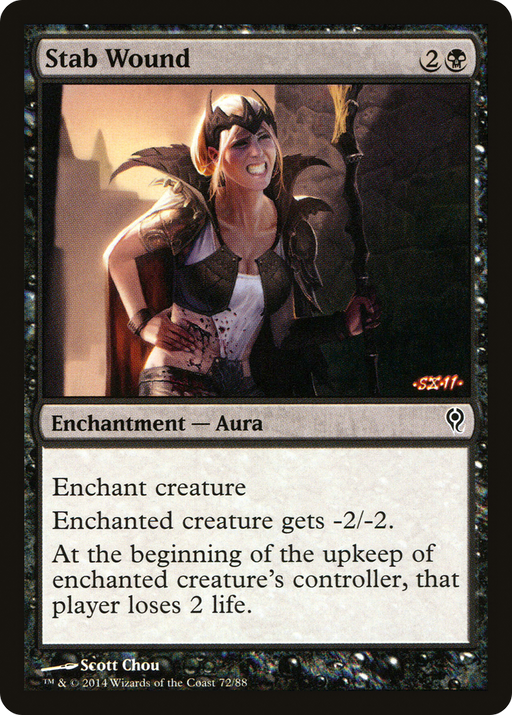 Stab Wound (DDM-072) [Misc] Duel Decks: Jace vs. Vraska MTG Single Wizards of the Coast