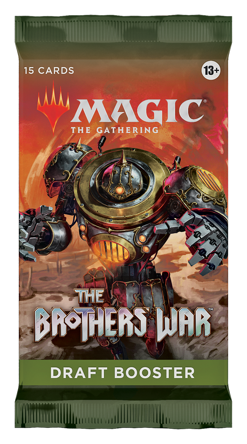 MTG The Brothers' War Draft Booster Pack MTG Sealed Magic: The Gathering   