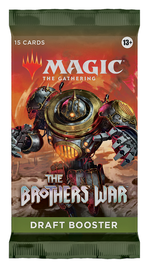 MTG The Brothers' War Draft Booster Pack MTG Sealed Magic: The Gathering   
