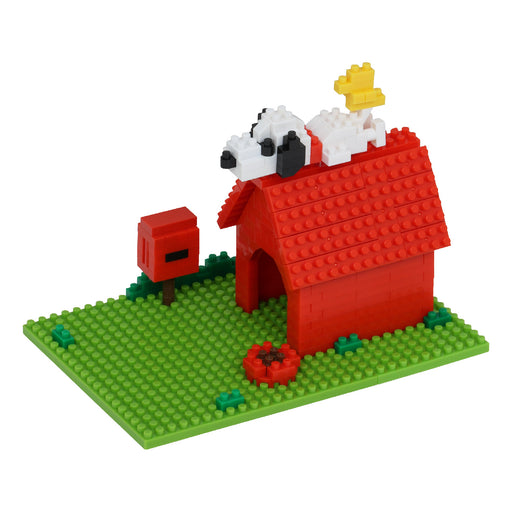 Nanoblock: Sights to See Series - "Snoopy House" Peanuts Toys & Plushes nanoblock   