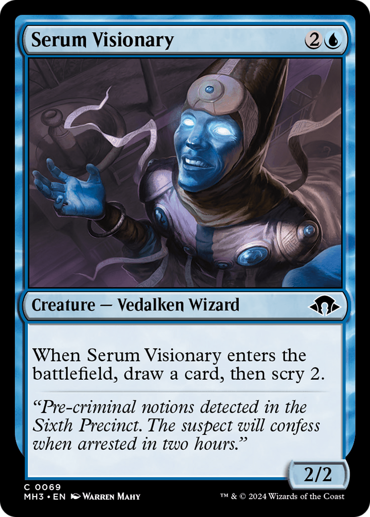 Serum Visionary (MH3-069) [Modern Horizons 3] MTG Single Modern Horizons 3