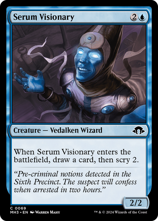 Serum Visionary (MH3-069) [Modern Horizons 3] MTG Single Modern Horizons 3