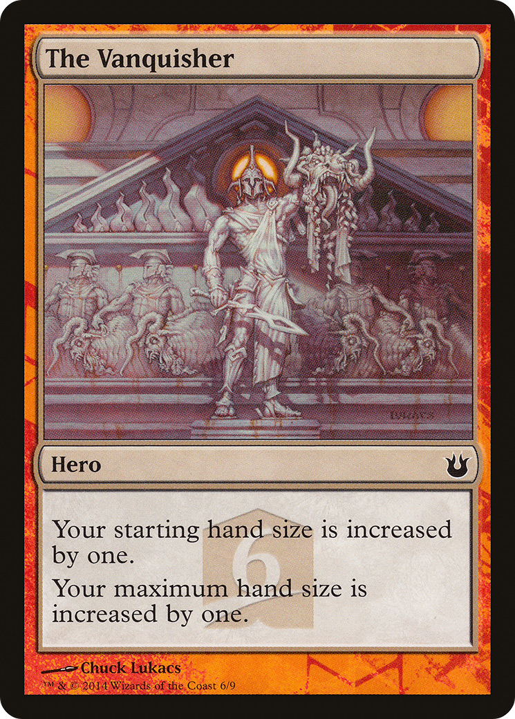 The Vanquisher (HERO-006) [Born of the Gods Hero's Path] MTG Single Wizards of the Coast