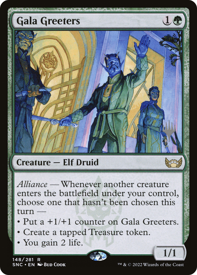 Gala Greeters (PPSNC-148) [Streets of New Capenna Promos] Foil MTG Single Wizards of the Coast