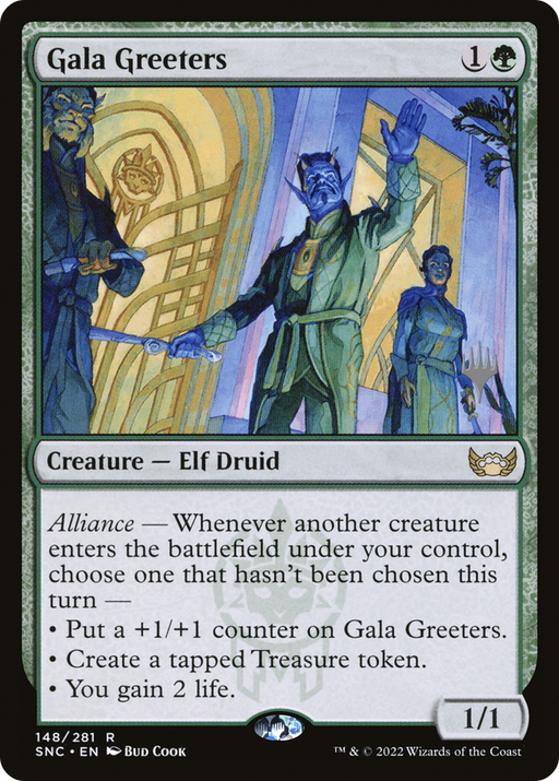 Gala Greeters (PPSNC-148) [Streets of New Capenna Promos] MTG Single Wizards of the Coast