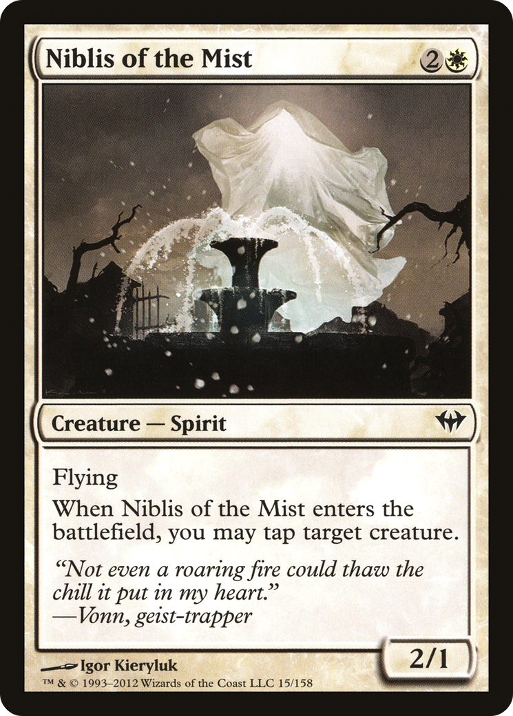 Niblis of the Mist (DKA-015) [Dark Ascension] MTG Single Wizards of the Coast