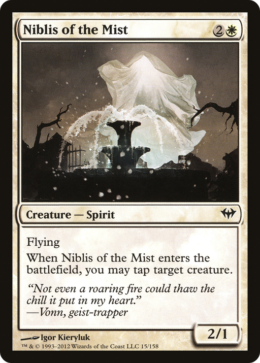 Niblis of the Mist (DKA-015) [Dark Ascension] MTG Single Wizards of the Coast