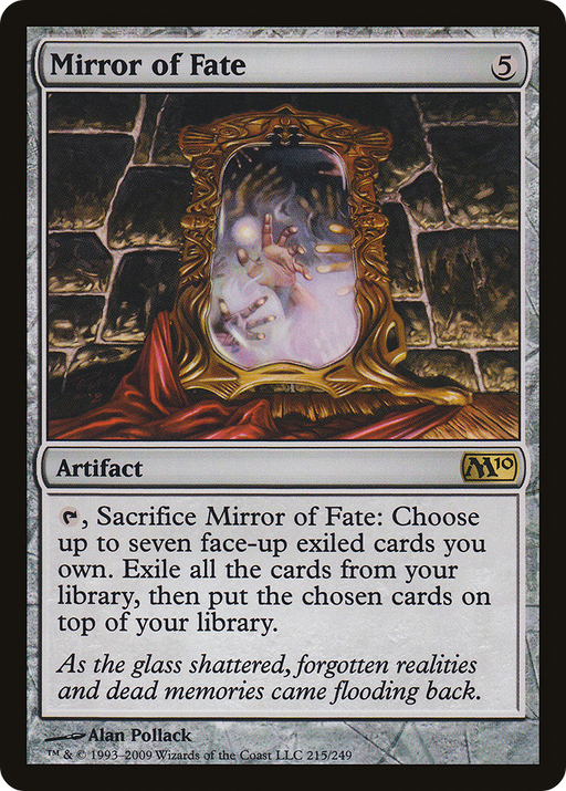 Mirror of Fate (M10-215) [Magic 2010] MTG Single Wizards of the Coast